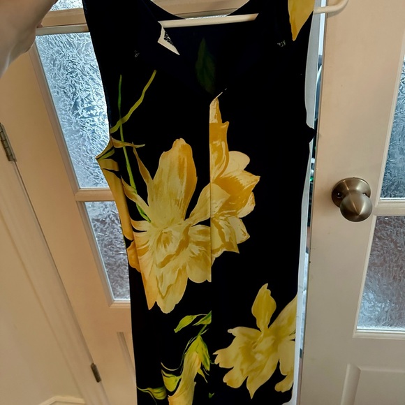 Anne Klein Floral Sleeveless Dress - Picture 2 of 3